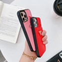 プラダブランドiphone13proケースカードポケット付き収納iphone13/13mini/13pro maxケース3つタイプ 高品質 iphone12/12mini/12pro/12pro maxケース男女兼用 iphone11/11pro maxケース