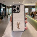 YSLブランドiphone16 14plus 15 16 pro maxケースイブサンローラン カードポケット付き収納 iphone15 16 14/14pro maxケース 豊か色選択 オシャレ iphone16 15 13/13pro/13pro max保護カバー 激安