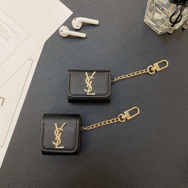 Ysl イブサンローランブランドエアーポッズ プロ2ケース落下防止airpods 3ケースハイブランドコピーエアーポッズケースブランドレディースファッションブランドAirpods Pro2ケース