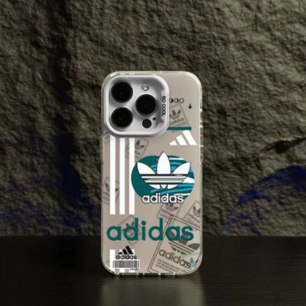 Adidas アディダス人気アイフォン14pro max/13 15 proケース韓国風iphone14/13/15pro maxケースレディース斜め掛けiphone15 plus14 pro maxケースブランドコピーメンズアイフォン15/14/13/ 12 pro maxケースパロディー