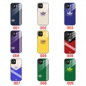 Adidas アディダスiphone14 16 pro 15 plusケースブランドカード入れハイブランドiphone14pro/16 15plusカバー人気アイフォン14pro max/16 15 proケースブランド携帯ケースiphone 16 15 pro max 14pro/13 pro maxケース手帳型