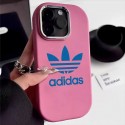 Adidas アディダスiphone14 16 pro 15 plusケースブランドカード入れ韓国風iphone16/14/13/15pro maxケースレディース斜め掛けハイブランドアイフォン16 15 14ケーストランク型ブランド携帯ケースiphone 16 15 pro max 14pro/13 pro maxケース手帳型