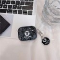 Aape ブランドairpods pro2ケースレディースメンズエアーポッズ3ケースブラック イヤホンカバー airpods proケース 耐衝撃 激安 airpods 3 2 1ケース