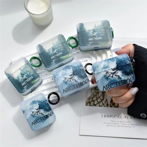 ARC'TERYX アークテリクスハイブランドairpods pro3 4 3 2ケースブランドエアーポッズ プロ3 プロ2ケース落下防止ハイブランドエアーポッズプロ3 3 4ケースジャケットファッションブランドAirpods Pro3/Pro2ケース