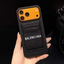 Balenciaga バレンシアガハイブランドiphone 17/16pro/17e 15plusカバー人気アイフォン17pro max/16 15 proケース韓国風iphone 16/14/13/15/ airケースレディース斜め掛けアイフォン17 pro 16e 15/14/13/ 12 pro maxケースパロディー