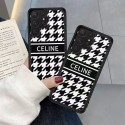 セリーヌブランドgalaxy s23ケースCeline おしゃれな千鳥格 Galaxy S23+/S23Uケース 耐衝撃 超軽量 ギャラクシー s22/s22+/s22uケース 大人気