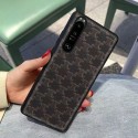 CELINE セリーヌxperia 1 10 vケース ブランドコピー女性男性向けブランドスマホケース  xperia1V/ace ivカバーブランドiphone galaxy xperia全機種対応iphone15 ultra 14 plus galaxy s23 ultra s22カバー 手帳型 人気