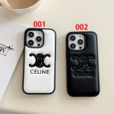 CELINE セリーヌiphone14 16 pro 15 plusケースブランドカード入れハイブランドiphone14pro/16 15plusカバー韓国風iphone16/14/13/15pro maxケースレディース斜め掛けハイブランドアイフォン16 15 14ケーストランク型