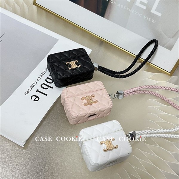 CELINE セリーヌハイブランドairpods pro3 4 3 2ケースブランドエアーポッズ プロ3 プロ2ケース落下防止ハイブランドエアーポッズプロ3 3 4ケースジャケットファッションブランドAirpods Pro3/Pro2ケース