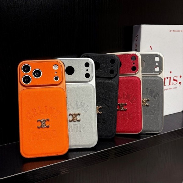 CELINE セリーヌiphone air 17 pro max 14 16 pro 15 plus 16eケースブランドカード入れiphone15 plus 14 16 17pro max 16eケースブランドコピーメンズアイフォン17 pro 16e 15/14/13/ 12 pro maxケースパロディーハイブランドアイフォン17 air 16 15 14 ケーストランク型