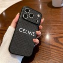 CELINE セリーヌiphone 18pro air 17 pro max 14 16 pro 15 plus 16eケースブランドカード入れハイブランドiphone ultra/18pro max/17/16pro/17e 15plusカバー韓国風CELINE セリーヌiphone 18pro/16/14/17/15/ airケースレディース斜め掛けアイフォン18 pro 17 pro 16e 15/14pro maxケースパロディー