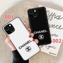 シャネルハイブランドiphone13/13mini/13proケースシンプル全面保護iphone12/12pro/12pro maxケース白黒CHANEL経典ロゴiphone11/11pro/11pro maxケース大人気