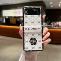 Chanel シャネルgalaxy zflip4 5ケースブランドgalaxy zfold5 4 3 2ケースハイブランドブランドギャラクシーZ フォールド5 4 3 2ケース男女galaxy z flip5ケース