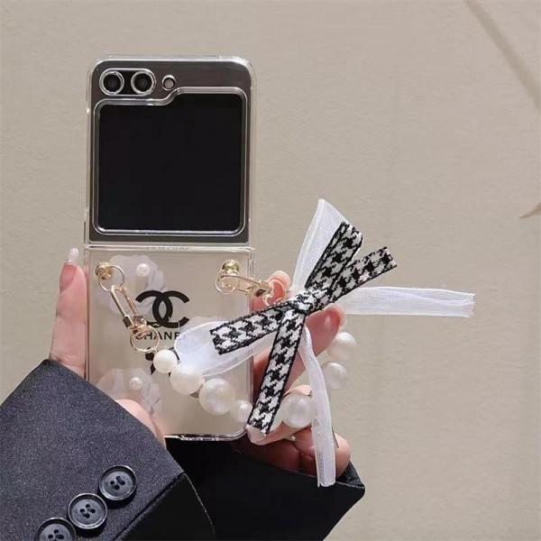 Chanel シャネル人気Galaxy Z flip4 5ケース革製galaxy zfold5 4 3 2ケースハイブランドブランドGalaxyカバー高品質手帳型Galaxy Zflip4ケースブランド