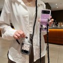 Chanel シャネル人気Galaxy Z fold4 5ケース革製ハイブランドギャラクシー z フリップ5 4ケース男女galaxy z flip5ケースブランドGalaxyカバー高品質