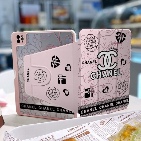 Chanel シャネルハイブランドipad mini7 6 5 ipad air6 5ケースブランドipad pro12.9インチケース2024シリコンハイブランドipad mini6 7ケース8.3インチipad 8 9 10ケース10.2インチハイブランド