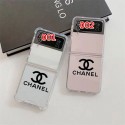 Chanel シャネル人気Galaxy Z fold4 5ケース革製galaxy zfold5 4 3 2ケースハイブランドブランドGalaxyカバー高品質手帳型Galaxy Zflip4ケースブランド