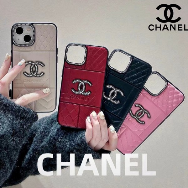 Chanel シャネルiphone14 15 pro 15 plusケースブランドカード入れハイブランドiphone14pro/14 15plusカバーハイブランドアイフォン15 14ケーストランク型ブランド携帯ケースiphone 15 pro max 14pro/13 pro maxケース手帳型