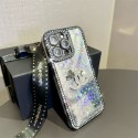 Chanel シャネルiphone14 16 pro 15 plusケースブランドカード入れハイブランドiphone14pro/16 15plusカバー人気アイフォン14pro max/16 15 proケース韓国風iphone16/14/13/15pro maxケースレディース斜め掛け