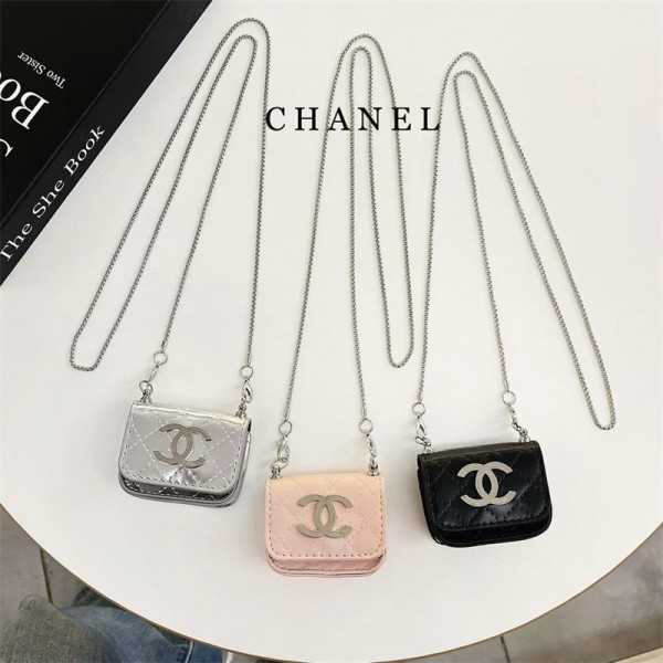 Chanel シャネルハイブランドairpods 4 3 2ケースブランドairpods pro2 4 3ケースブランドChanel エアーポッズ プロ2ケース 落下防止 airpods pro 2 4 3 2 1ケースブランドメンズ