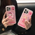 Chanel シャネルiphone air 17 pro max 14 16 pro 15 plus 16eケースブランドカード入れ人気アイフォン17pro max/16 15 proケース韓国風iphone 16/14/13/15/ airケースレディース斜め掛けハイブランドアイフォン17 air 16 15 14 ケーストランク型