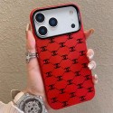 Chanel シャネルiphone air 17 pro max 14 16 pro 15 plus 16eケースブランドカード入れハイブランドiphone16pro/17 15plusカバー韓国風iphone 16/14/13/15/ airケースレディース斜め掛けハイブランドアイフォン17 air 16 15 14 ケーストランク型