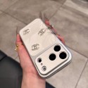 Chanel シャネルiphone air 17 pro max 14 16 pro 15 plus 16eケースブランドカード入れ韓国風iphone 16/14/13/15/ airケースレディース斜め掛けハイブランドアイフォン17e 16 15 14 ケーストランク型ブランド携帯ケースiphone17 16e 16 15 pro max 14plus/13 pro maxケース手帳型