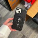 クロムハーツ Chrome Hearts iphone17 14 16 pro 15 plus 16eケースブランドカード入れハイブランドiphone16pro/17 15plusカバー人気アイフォン17pro max/16 15 proケースハイブランドアイフォン16 15 14  16eケーストランク型