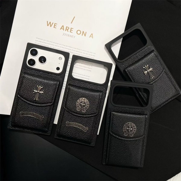 クロムハーツ Chrome Hearts人気アイフォン17pro max/16 15 proケース韓国風iphone 16/14/13/15/ airケースレディース斜め掛けアイフォン17 pro 16e 15/14/13/ 12 pro maxケースパロディーブランド携帯ケースiphone17 16e 16 15 pro max 14plus/13 pro maxケース手帳型