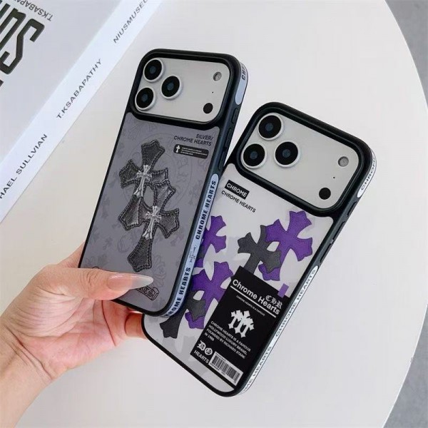 クロムハーツ Chrome Hearts iphone15 plus 14 16 17pro max 16eケースブランドコピーメンズアイフォン17 pro 16e 15/14/13pro maxケースパロディーハイブランドアイフォン17 air 16 15 14 ケーストランク型ブランド携帯ケースiphone17 16e 16 15 pro max 14plus/13 pro maxケース手帳型