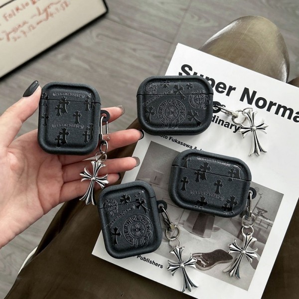 クロムハーツ Chrome Heartsハイブランドairpods pro3 4 3 2ケースairpods 3 4 pro2 pro3ケースハイブランドコピーエアーポッズ プロ3 4 3 pro2ケースブランドレディースハイブランドエアーポッズプロ3 3 4ケースジャケット