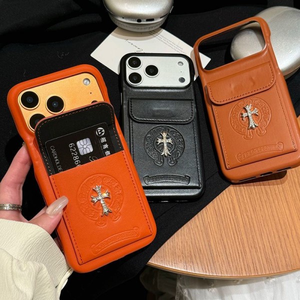 クロムハーツ Chrome Hearts iphone15 plus 14 16 17pro max 16eケースブランドコピーメンズアイフォン17 pro 16e 15/14/13/ 12 pro maxケースパロディーハイブランドアイフォン17 air 16 15 14 ケーストランク型ブランド携帯ケースiphone17 16e 16 15 pro max 14plus/13 pro maxケース手帳型