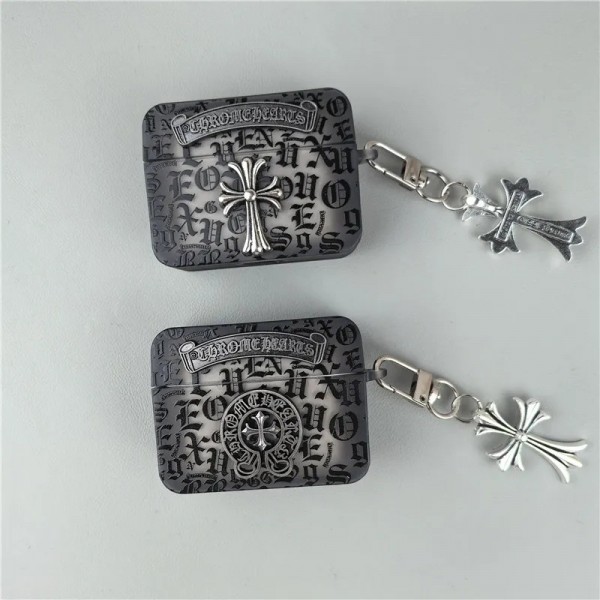 クロムハーツ Chrome Heartsハイブランドairpods pro3 4 3 2ケースブランドairpods pro3 pro2 4 3ケースブランドエアーポッズ プロ3 プロ2ケース落下防止ファッションブランドAirpods Pro3/Pro2ケース