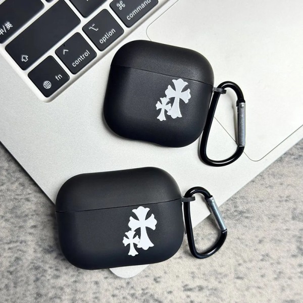 クロムハーツ Chrome Heartsハイブランドairpods pro3 4 3 2ケースairpods 3 4 pro2 pro3ケースハイブランドコピーエアーポッズ プロ3 4 3 pro2ケースブランドレディースハイブランドエアーポッズプロ3 3 4ケースジャケット