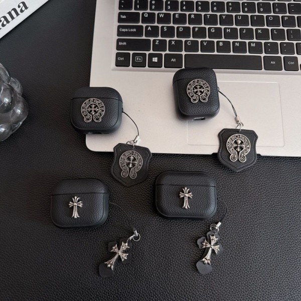 クロムハーツ Chrome Heartsハイブランドairpods pro3 4 3 2ケースブランドairpods pro3 pro2 4 3ケースairpods pro2 4 3 2 1ケースブランドメンズハイブランドエアーポッズプロ3 3 4ケースジャケット