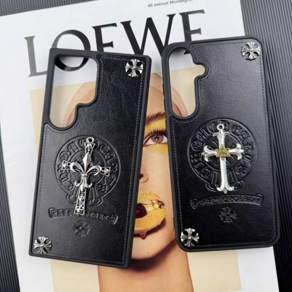 クロムハーツ Chrome Hearts Galaxy s25+ S24 Ultra s26 plus s23ケースハイブランドiphone16 15 17 pro max 14 proカバーGalaxy s25/s26/ S24 Ultra SCG26/s23ultraケースハイブランドバッグ型ブランドギャラクシーs24 s25/S23+/S26Ultraケースブランドiphone 14 15 16 air 17pro maxカバーレディースメンズ