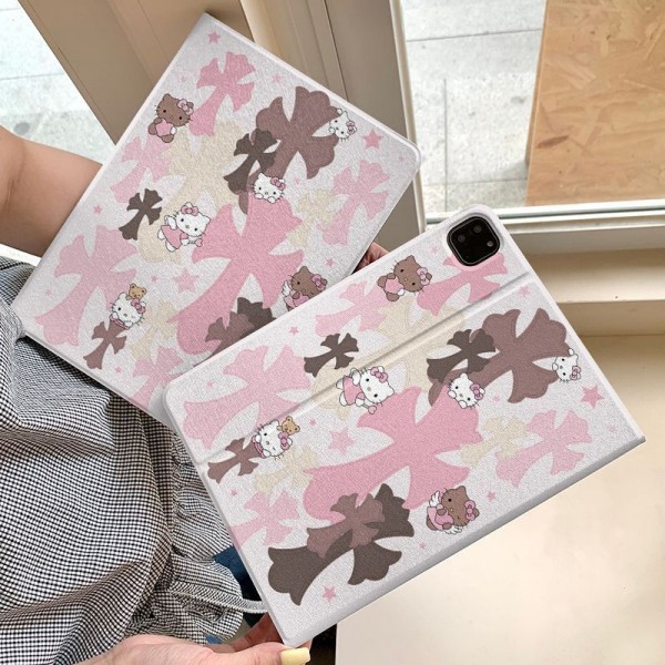 クロムハーツ Chrome Hearts iPad9 10 11ケース2026ブランドブランドipad pro12.9インチケース2026シリコンハイブランドipad mini6 7ケース8.3インチブランドipad air 8/7 4/5/6 mini 7/6/5カバー