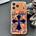 クロムハーツ Chrome Hearts iphone15 plus 14 16 17pro max 16eケースブランドコピーメンズアイフォン17 pro 16e 15/14/13/ 12 pro maxケースパロディーハイブランドアイフォン17e 16 15 14 ケーストランク型ブランド携帯ケースiphone17 16e 16 15 pro max 14plus/13 pro maxケース手帳型