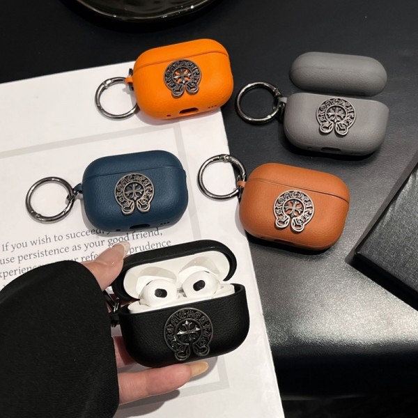 クロムハーツ Chrome Hearts airpods 3 4 pro2 pro3ケースハイブランドコピーエアーポッズ プロ3 4 3 pro2ケースブランドレディースairpods pro2 4 3 2 1ケースブランドメンズハイブランドエアーポッズプロ3 3 4ケースジャケット