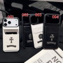 クロムハーツ Chrome Hearts iphone 18pro air 17 pro max 14 16 pro 15 plus 16eケースブランドカード入れハイブランドiphone ultra/18pro max/17/16pro/17e 15plusカバー人気アイフォン18 17pro max/16 15 proケースブランド携帯ケースiphone18 17 16e 16 15 pro max 14plus/13 pro maxケース手帳型
