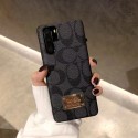 コーチブランドGalaxy S23ケース COACH ファッションレザー製 ギャラクシー S23+/S23Uケース レディースメンズ人気 galaxy s22/s22+/s22uカバー