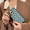 Coach コーチiphone 16pro max 15 plus 16eケースブランドカード入れ人気アイフォン14pro max/16 15 proケース韓国風iphone16/14/13/15pro maxケースレディース斜め掛けブランド携帯ケースiphone 16 15 pro max 14pro/13 pro maxケース手帳型