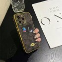 Coach コーチiphone14 16 pro 15 plus 16eケースブランドカード入れ人気アイフォン14pro max/16 15 proケース韓国風iphone16/14/13/15pro maxケースレディース斜め掛けハイブランドアイフォン16 15 14  16eケーストランク型
