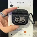 Coach コーチブランドエアーポッズ プロ2ケース落下防止エアーポッズ4 3 pro2ケースブランドレディースハイブランドエアーポッズ3 4ケースジャケットファッションブランドAirpods Pro2ケース