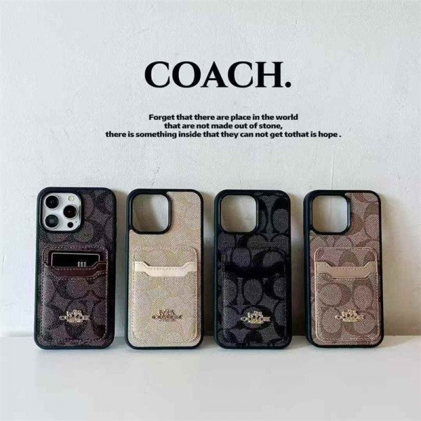 Coach コーチ人気アイフォン17pro max/16 15 proケースアイフォン17 pro 16e 15/14/13/ 12 pro maxケースパロディーハイブランドアイフォン17 air 16 15 14 ケーストランク型ブランド携帯ケースiphone17 16e 16 15 pro max 14plus/13 pro maxケース手帳型