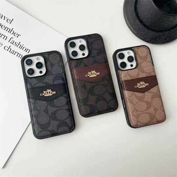 Coach コーチGalaxy s25+ S24 Ultra SC-52E s23ケースハイブランドiphone16 15 17 air 14 pro maxカバーGalaxys24  S23 S22 s25ケースコピーブランドGalaxy S24 Ultra SCG26/s23ultraケースハイブランドバッグ型ブランドギャラクシーs24 SCG25/S23+/S22Ultraケース