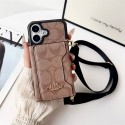 Coach コーチGalaxy s25+ S24 Ultra SC-52E s23ケースハイブランドiphone16 15 17 air 14 pro maxカバーブランドメンズgalaxy s25 s23+ s24  ultraアイフォン14 15 pro max 16 17pro airケースiphone 16 15 14 plus galaxy s23 s24 s25plus ultraケースブランドショルダーブランドgalaxy s24+ ultraカバー