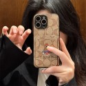 Coach コーチハイブランドiphone16pro/17 15plusカバー韓国風iphone 16/14/13/15/ airケースレディース斜め掛けアイフォン17 pro 16e 15/14/13/ 12 pro maxケースパロディーブランド携帯ケースiphone17 16e 16 15 pro max 14plus/13 pro maxケース手帳型