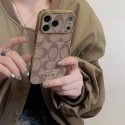 Coach コーチ韓国風iphone 16/14/13/15/ airケースレディース斜め掛けiphone15 plus 14 16 17pro max 16eケースブランドコピーメンズアイフォン17 pro 16e 15/14/13/ 12 pro maxケースパロディーハイブランドアイフォン17 air 16 15 14 ケーストランク型