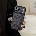 Coach コーチハイブランドiphone16pro/17 15plusカバー人気アイフォン17pro max/16 15 proケースハイブランドアイフォン17 air 16 15 14 ケーストランク型ブランド携帯ケースiphone17 16e 16 15 pro max 14plus/13 pro maxケース手帳型